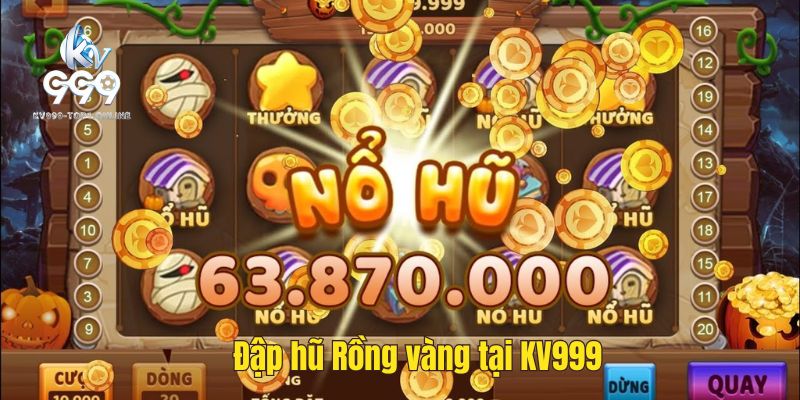 Đập hũ Rồng vàng tại KV999