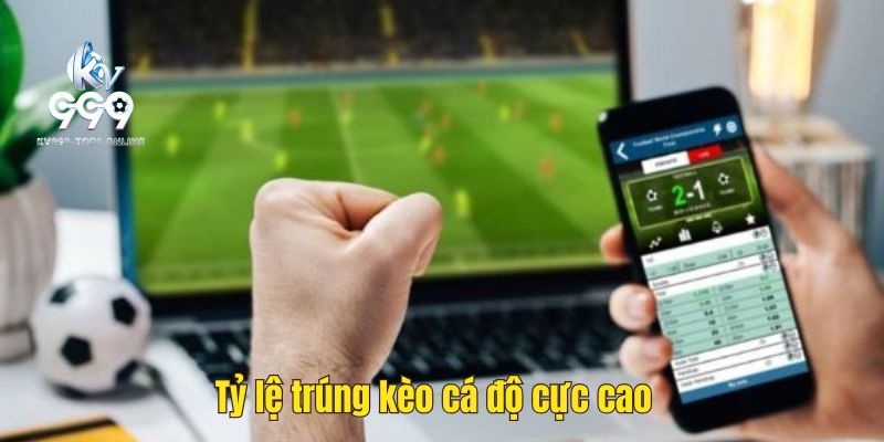Tỷ lệ trúng kèo tại nhà cái luôn ở mức cao